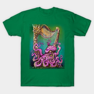 Harp Octopus T-Shirt